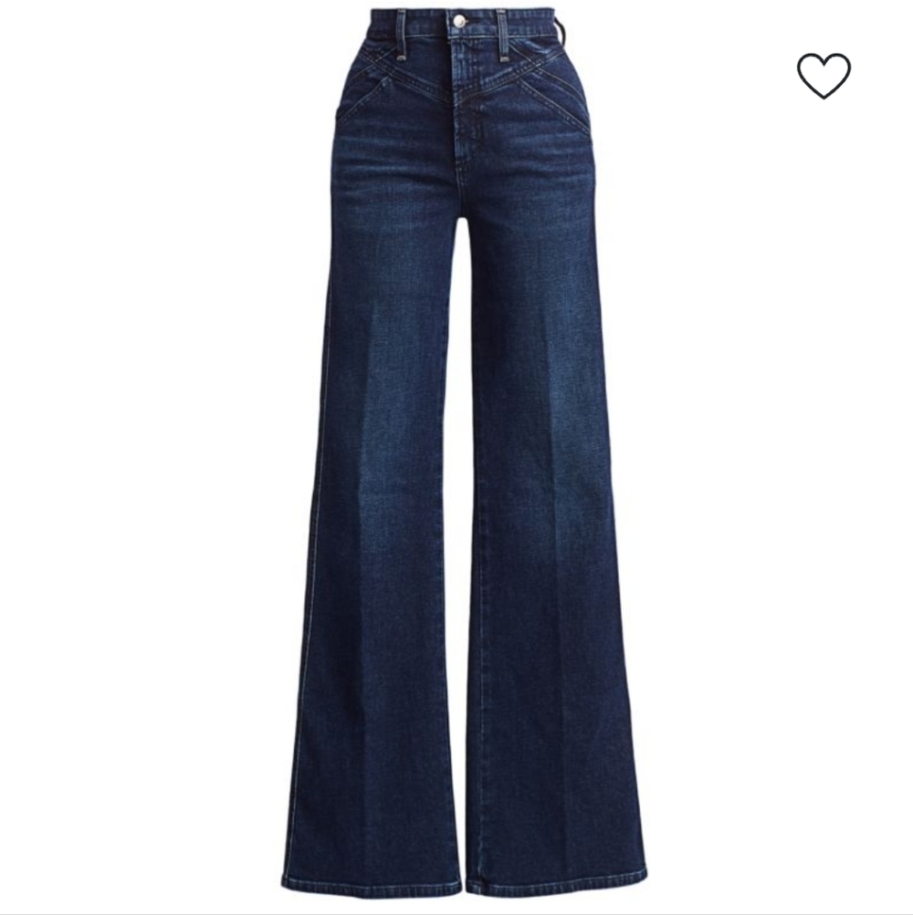 NWT Joe's Jeans Molly High-Rise Flare Jeans 31 Longhorn Dark Wash
